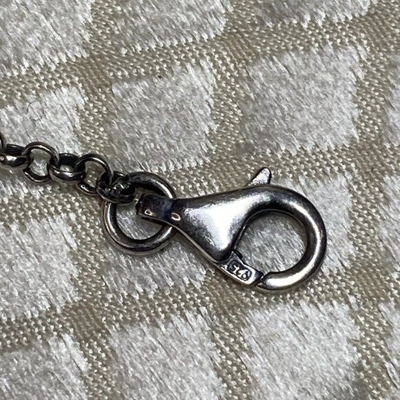 Stella & Dot Sterling Silver Horse Pendant Necklace, 21.5” Chain - Picture 5 of 11